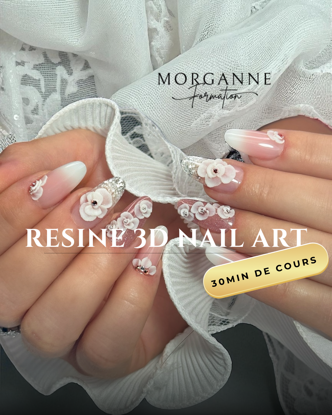 Programme de Formation – Resine 3D Nail Art Ongles (En Ligne)
